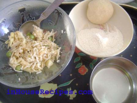 Ingredients for Crispy Pulao Paratha